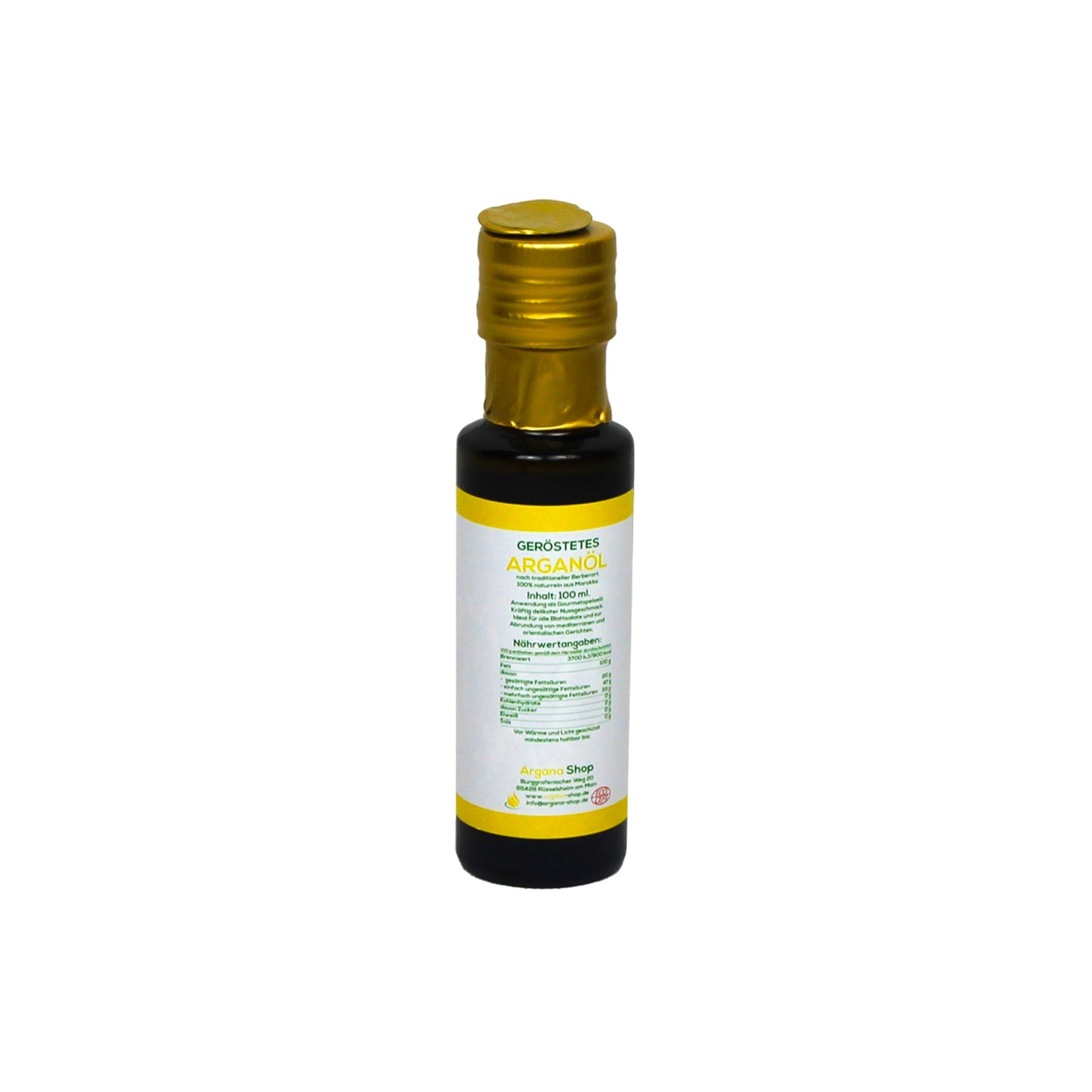 Arganöl, geröstet (kleine Flasche, 100 ml)