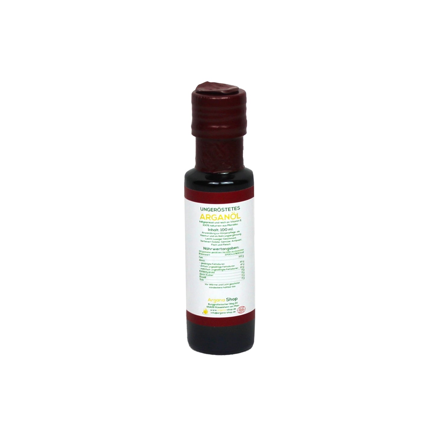 Arganöl, ungeröstet (kleine Flasche, 100 ml)