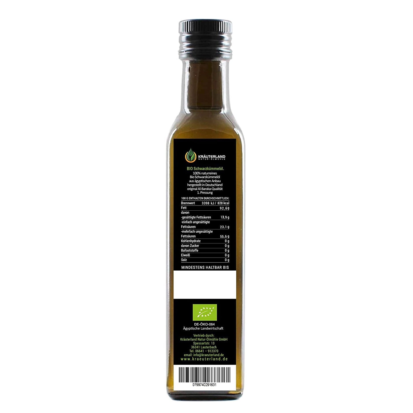 Bio Schwarzkümmelöl 250 ml