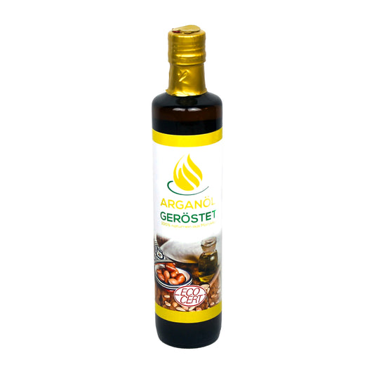 Arganöl, geröstet (große Flasche 500 ml)