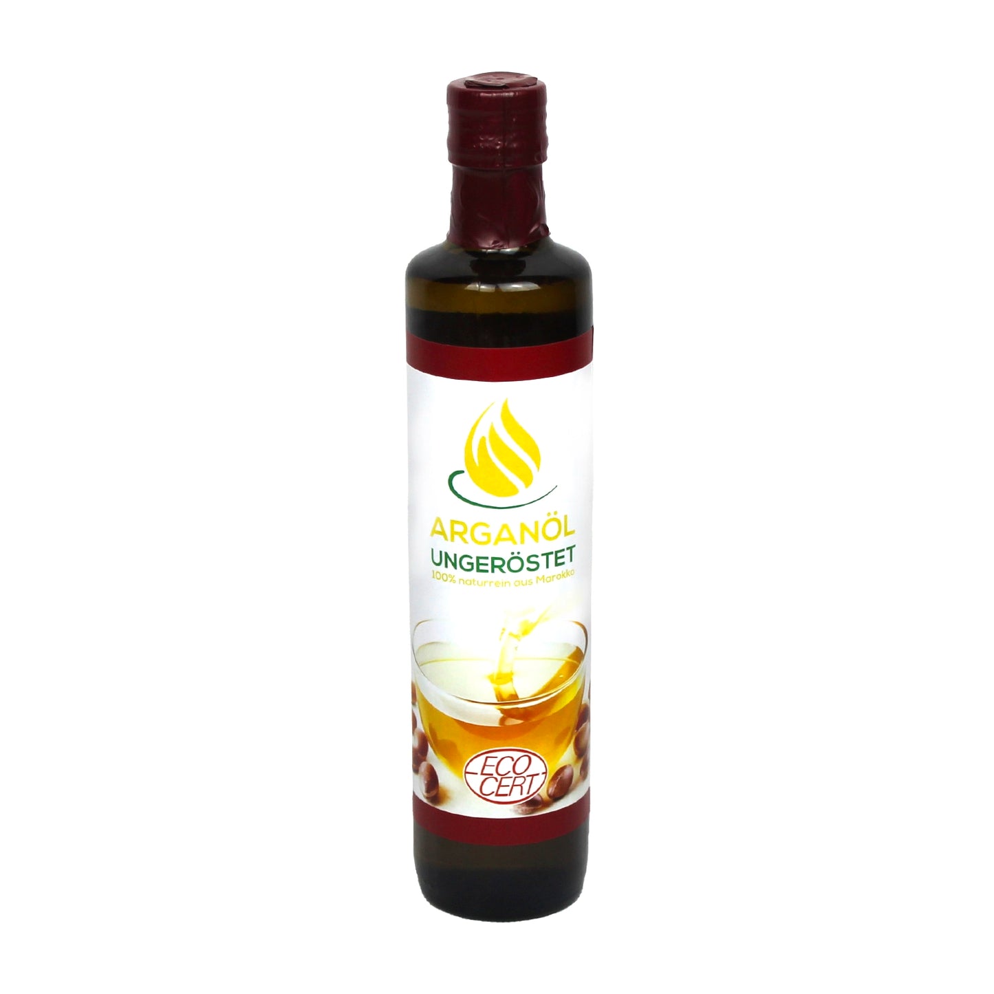 Arganöl, ungeröstet (große Flasche 500 ml)